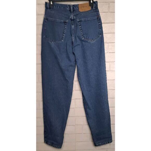 RIO Jeans Junior's Size 11 Blue Denim High Rise Tapered Leg Cotton 90s Y2K - Picture 3 of 6
